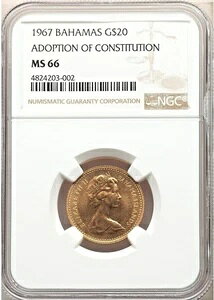 on} 1967N 20h GUxX2@̑ NGC MS66