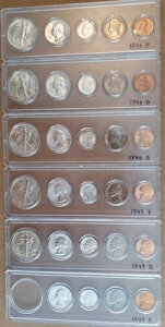 1946 - 1949 1 ZgA5 ZgA10 ZgA25 ZgA50 Zgd - ~ĝ悤ȃZbg - PADAS - !