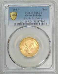 1957N NC[EGUxX S[h \u PCGS MS64 f炵 PQ #N131 F