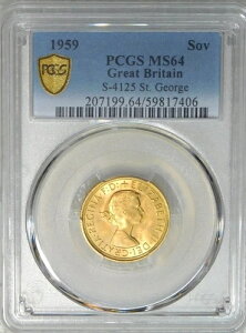 1959N NC[EGUxX S[h \u PCGS MS64  PQ #N130B F