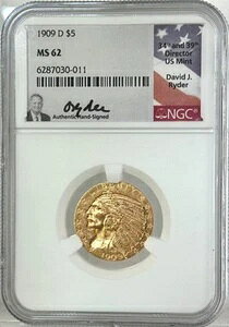 1909-D 5hCh NGC MS62 frbhEC_[n[tC[O