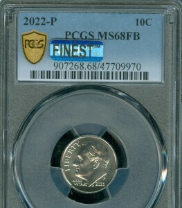 2022 P ���[�Y�x���g �_�C�� PCGS MS68 FB MAC �ō��O���[�h & �X�|�b�g���X POP-6 ���A *