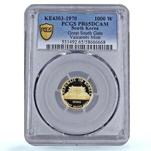 ؍ 1000EH O[gTEXQ[g @Jr PR 65 PCGS  1970N