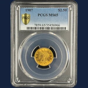 1907N $2.50 oeBwbhNH[^[C[O PCGS MS65 GEM Pre-33