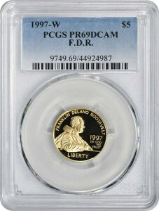 1997-W F.D.R. 5h v[tLO PR69DCAM fB[vJI PCGS