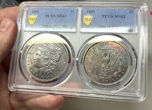 1880-P IWi \yA Kh PCGS fAz_[ MS63/62 g[