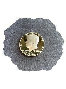 1776-1976-D ケネディ200周年記念ハーフドル50セント硬貨