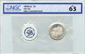 1878-CC TOP-100 �����K���E�_���[ VAM-11 GSA �\�t�g�p�b�N S$1 NGC MS63