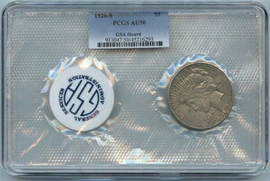 1926-S 1h݃\tgpbN GSAz[h PCGS AU50