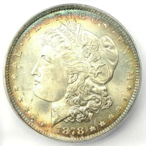 1879 �N�����K����� 1 �h���d�݂̗��� (1878 �N) - ICG MS65 - ���l 2,250 �h��!