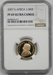 2007N AtJ 1/4KR N[K[h PF 69 EgJI NGC 1/4IX S[h