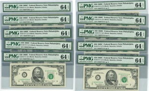 Fr. 2117C $50 1969C �A�M������s�� 10 �A�� 64EPQ PMG DC-2665