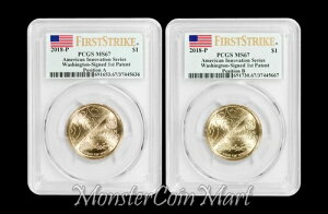 2Zbg - 2018 P Cmx[V h Pos A&B PCGS MS67 FS -O[h 󏭐:Z[