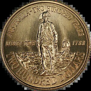 1988N I[XgA 200h ʋ - Vhj[R[u - 0.916 x 10g - OGP