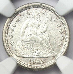 1842-O ȃoeB _C 10 Zg - NGC ʏڍ (UNC MS) - 󏭃RC!