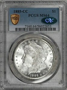 1885N KE_[ PCGS MS64 CACF uCgzCgI #EQK7
