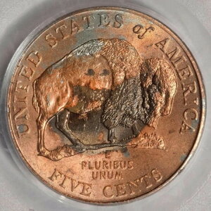 2005�N PCGS MS63 �s�K�؂ɏē݂��ꂽ�v�����V�F�b�g �o�C�\���j�b�P�� �~���g�G���[ ���A�J���[