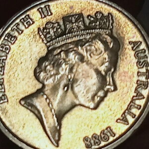 �󏭂ȃI�[�X�g�����A 1988 �N �A�{���W�j���V HH�A2 �h�� �R�C�� �G���U�x�X 2 �������AUNC�B