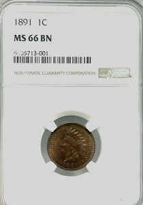 1891�N�C���f�B�A���w�b�h�Z���gNGC MS 66 BN #101 ������