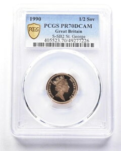 1990N CMX 1/2\u ZgW[W PR70 DCAM PCGS *0598