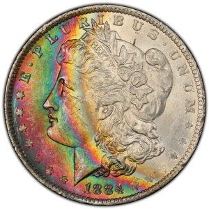 1884-O 1h KE_[ PCGS MS63 (CAC) -- {̃C{[RC