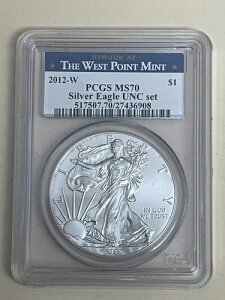 2012-W $1 Vo[C[O PCGS SP/MS70 UNC Zbg o[jbV/X|bebh/A