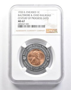 1933N IL GP[Xh J[ EB[g Zg B&O S Z`[ GLX| MS67 NGC *4868