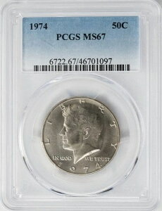 1974N PlfB n[t 50Zg MS67 PCGS 946624-84