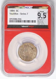 1884 5C {[g{bNX V[Y 7 - oeB jbP bh RA NGCX 9.5 ܂ Ms65