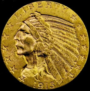 č 1915 N (P) 5 h CfBAwbh UNC/BU