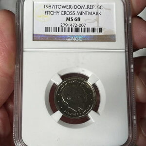 h~jJa 1987N 5Zg Z^[{ tBb` ~g}[N NGC MS68 gbv|bv