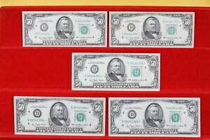 1977N 50h *X^[A5Zbg FR Fr. 2119D* D00101301-305* CU 32C5