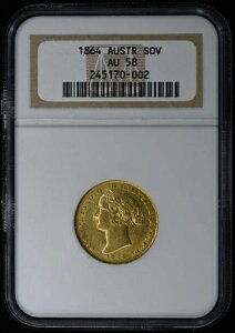1864NI[XgA 1SOV NGC AU58