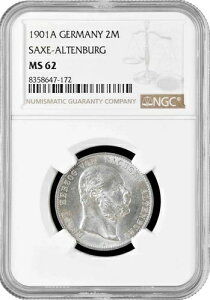 �U�N�Z�� �A���e���u���N 2 �}�[�N 1901 A�ANGC MS62�A�u�G�����X�g 2 ������ (1853 - 1908)�v