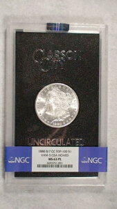 1880 8/7 CC VAM 5 TOP 100 �����K�� �_���[ NGC MS63 �v���[�t���C�N �V���o�[ $1 �R�C��!