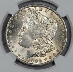 1900-O/CC �����K���E�_���[ NGC MS63 �L�[�o���A���g�I #EVH8