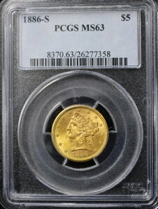 1886-S oeBwbh 5h n[tC[O PCGS MS63 (77358)