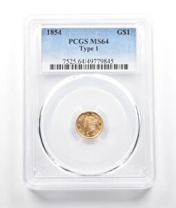 1854N 1h oeBwbh ^Cv1 MS64 PCGS *2774