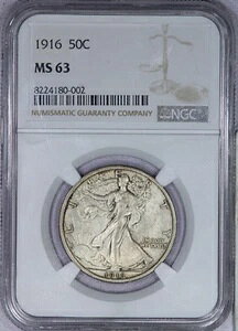 1916NEH[LO oeB n[t h 50 Zg NGC MS63 - f炵IWi RC!
