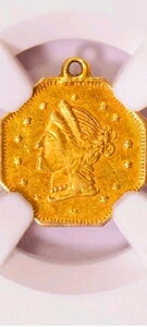 �S�[���f���X�p�C�N 1869 ���o�e�B 22k 1�h�� �J���t�H���j�A���C�ʉ� 18K�S�[���h�}�E���g??