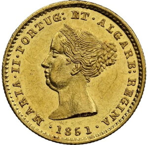 �|���g�K�� 1851�N - �}���A2�� ���� 1000���C�X - NGC MS61 - �� - 12k�݂̂̒���!