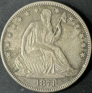 1871N 50Zg Ȍ^Ȑ_ n[th - H UNC - ʐ^