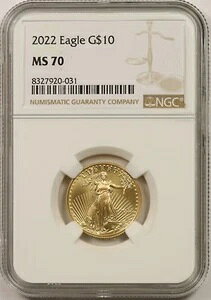 2022N S[hC[O 10h NGC MS 70 (NH[^[IX) 1/4IX 