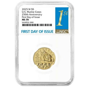2025-W UNC 5h AJC 250NLO NGC MS70...