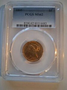 1895N 5h oeBwbh n[tC[O PCGS MS62