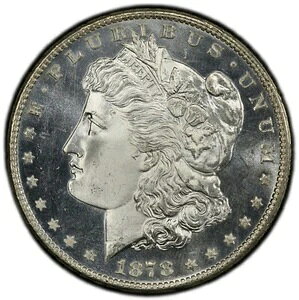 1878-S �����K���E�_���[ - PCGS MS65 - ���˃J���I�t�� OBV �̌����Ȋ����� MS65