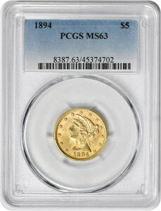 1894N 5h oeBwbh MS63 PCGS