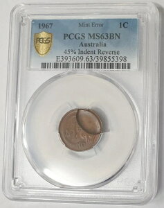 I[XgA 1967NB1Zgd1B45%݂̉BPCGS MS63