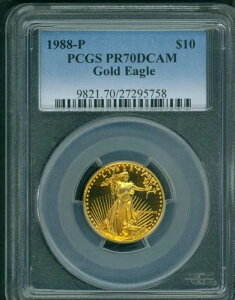 1988-P 10h C[O 1/4IX G$10 PCGS PF70 PF-70 v[t PR70 fB[vJI