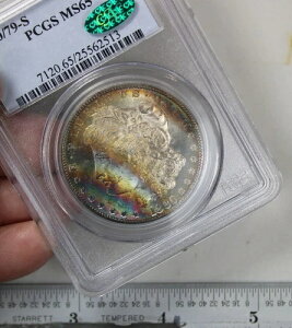 1880/79 S �����K�� �_���[ PCGS CAC MS 65 �����X�^�[ ���C���{�[ VAM 9�A